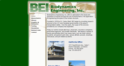 Desktop Screenshot of biodynamics-eng.com