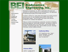Tablet Screenshot of biodynamics-eng.com